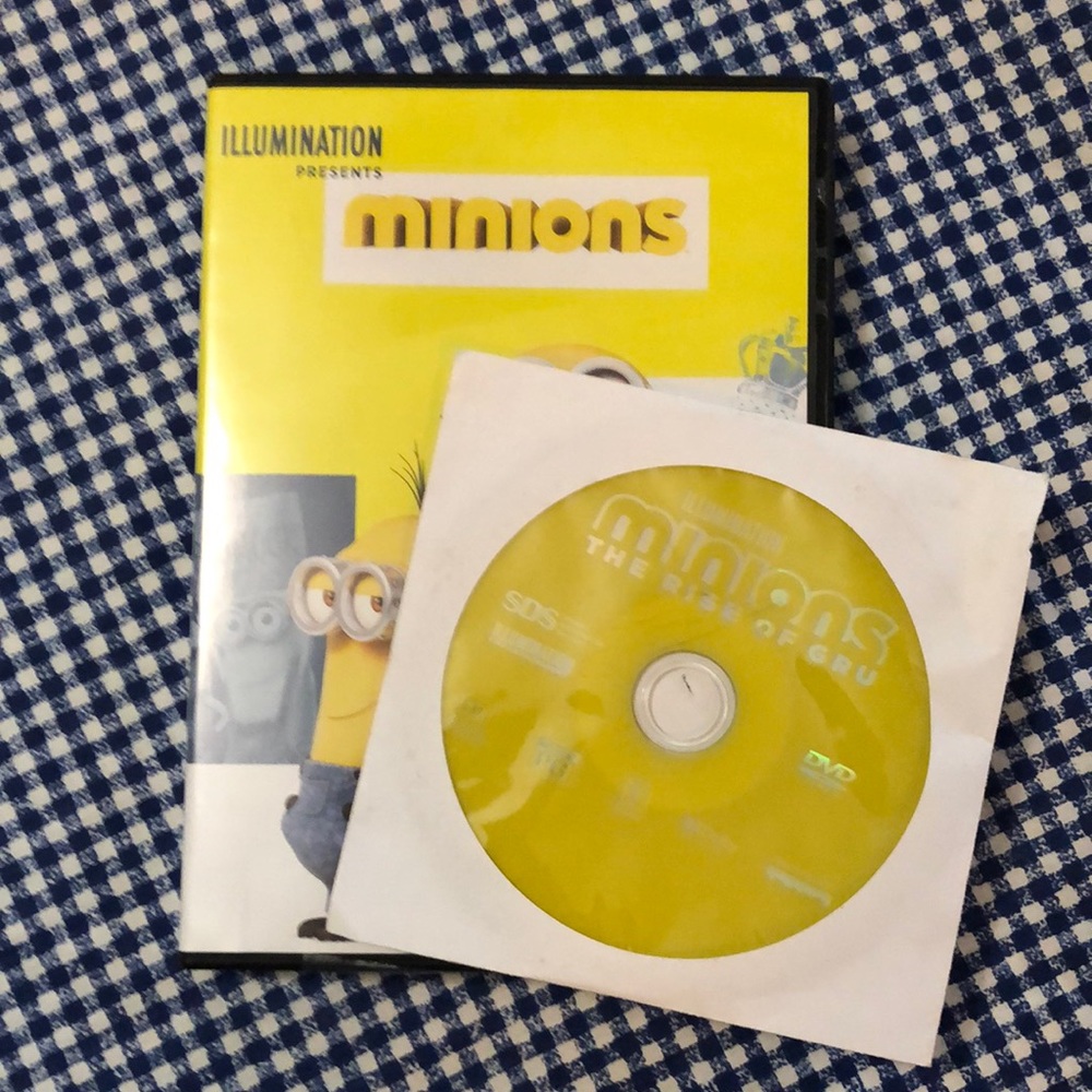 Minions/Rise of Gru Dvd Set